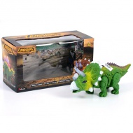 Triceratops figurină cu baterie și lumini 25cm