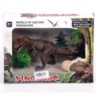 Tyrannosaurus Rex figurină cu ou și plante