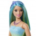 Barbie Dreamtopia: Păpușă prințesă în rochie cu fluturi albaștri - Mattel