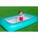 Bestway: Aquababes™ piscină pătrată cu margini gonflabile 165 x 104 x 25 cm