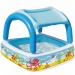 Bestway: Beach Buddy™ piscină de joacă cu acoperiș de protecție solară 140 x 140 x 114 cm