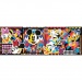 Disney: Puzzle panoramic clasic cu Mickey Mouse de 1000 de piese, 98x33cm - Clementoni