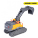 Excavator Volvo cu efecte de lumină și sunet 23cm - Dickie Toys