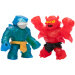 Heroes of Goo Jit Zu: Redback vs. Sir Thrashalot figurine extensibile set de 2 bucăți