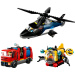 LEGO® City: Elicopter, mașină de pompieri și submarin într-un singur pachet (60462)