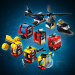 LEGO® City: Elicopter, mașină de pompieri și submarin într-un singur pachet (60462)