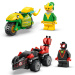 LEGO® Marvel: Spin și Electro - Urmărire cu vehiculul dinozaur (11198)