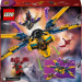 LEGO® Ninjago: Avionul super furtună al lui Ras și Arin (71833)