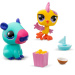 Littlest Pet Shop: Jungle Pals - Set figurine Capybara și Papagal Seria 2