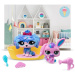 Littlest Pet Shop: Petfluencers cățeluș și iepuraș set de 2 figurine - Super salon seria 2