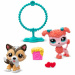 Littlest Pet Shop: Petfluencers set figurine câini 2 bucăți - Jump and joy seria 2