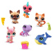 Littlest Pet Shop: Set de joacă Hotel cu 6 figurine seria 2