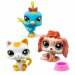 Littlest Pet Shop: Set figurine 3 bucăți în cilindru, diverse modele, 1 bucată