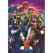 Marvel: Răzbunătorii puzzle compact de 1000 de piese, 50x70cm - Clementoni