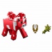 Minecraft: Figurină de acțiune Mooshroom de 8 cm cu accesorii - Mattel