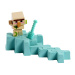 Minecraft: Figurina minifigură Iron Golem cu sabie albă în formă de depozitare - Mattel