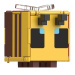 Minecraft: Flippin Figs Figurina personaj albine - Mattel