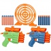 Nerf: Elite 2.0 Face Off Set de țintă cu pistol de spumă cu 12 proiectile - Hasbro