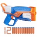 Nerf: N-Series: Agility aruncător de burete cu 12 proiectile - Hasbro