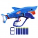 Nerf: Sharkfire lansator de burete cu 8 proiectile - Hasbro