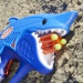 Nerf: Sharkfire lansator de burete cu 8 proiectile - Hasbro