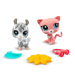 Pachet figurine duble Littlest Pet Shop în mai multe variante