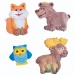 PlayBox: Formă de turnare din ipsos cu animale 17x17cm