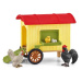 Schleich: Farm World - Set de joacă cu coteț mobil pentru găini (42572)