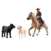 Schleich: Farm World - Set de joacă echitație western (42578)