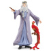 Schleich: Set figurine Harry Potter Dumbledore și Fawkes (42637)