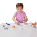 Set de 10 figurine cu animale de fermă în cutie de lemn - Melissa &amp; Doug