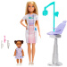 Set de joacă Barbie carieră dentistă cu păr blond - Mattel