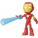 Spider-Man: Póki și prietenii săi minunați, figurină de acțiune Iron Man cu accesorii, 10cm - Hasbro