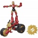 Avengers Bend and Flex Rider Iron Man figurină cu motor - Hasbro