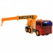 Construction Truck: Camion cu macara dimensiune 19cm