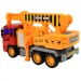 Construction Truck: Camion cu macara dimensiune 19cm