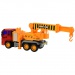 Construction Truck: Camion cu macara dimensiune 19cm