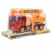 Construction Truck: Camion cu macara dimensiune 19cm