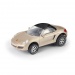 Darda: Porsche Boxster pistă de mașină culoarea auriu cu motor 1/60