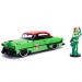 DC Comics: Poison Ivy figurină și 1953 Chevy Bel Air model mașină metal 1/24 - Simba Toys