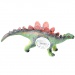 Dino World: Figurină de dinozaur Stegosaurus cu sunet, material vinyl cu umplutură de bumbac 35cm