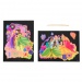 Disney Princess: 2 bucăți Scratch Art set - Canenco