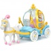 Disney RC: Trăsura cu telecomandă a Cenușăresei cu figurină de jucărie 2.4GHz 28cm - Simba Toys