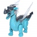 Dragon figurină cu baterie și lumini 25cm