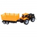 Engineering Truck: Set tractor cu remorcă și butoaie de ulei 28cm