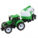 Farmer Truck: Set tractor fermier din trei părți cu remorcă 28cm