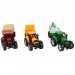 Farmer Truck: Set tractor fermier din trei părți cu remorcă 28cm