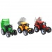 Farmer Truck: Tractoare agricole cu remorca, set de 3 bucăți 28cm