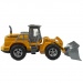 Mașină de lucru buldozer cu telecomandă RC cu efecte de lumină la scară 1/30 22cm