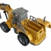 Mașină de lucru excavator cu telecomandă RC cu efecte de lumină la scară 1/30 24 cm